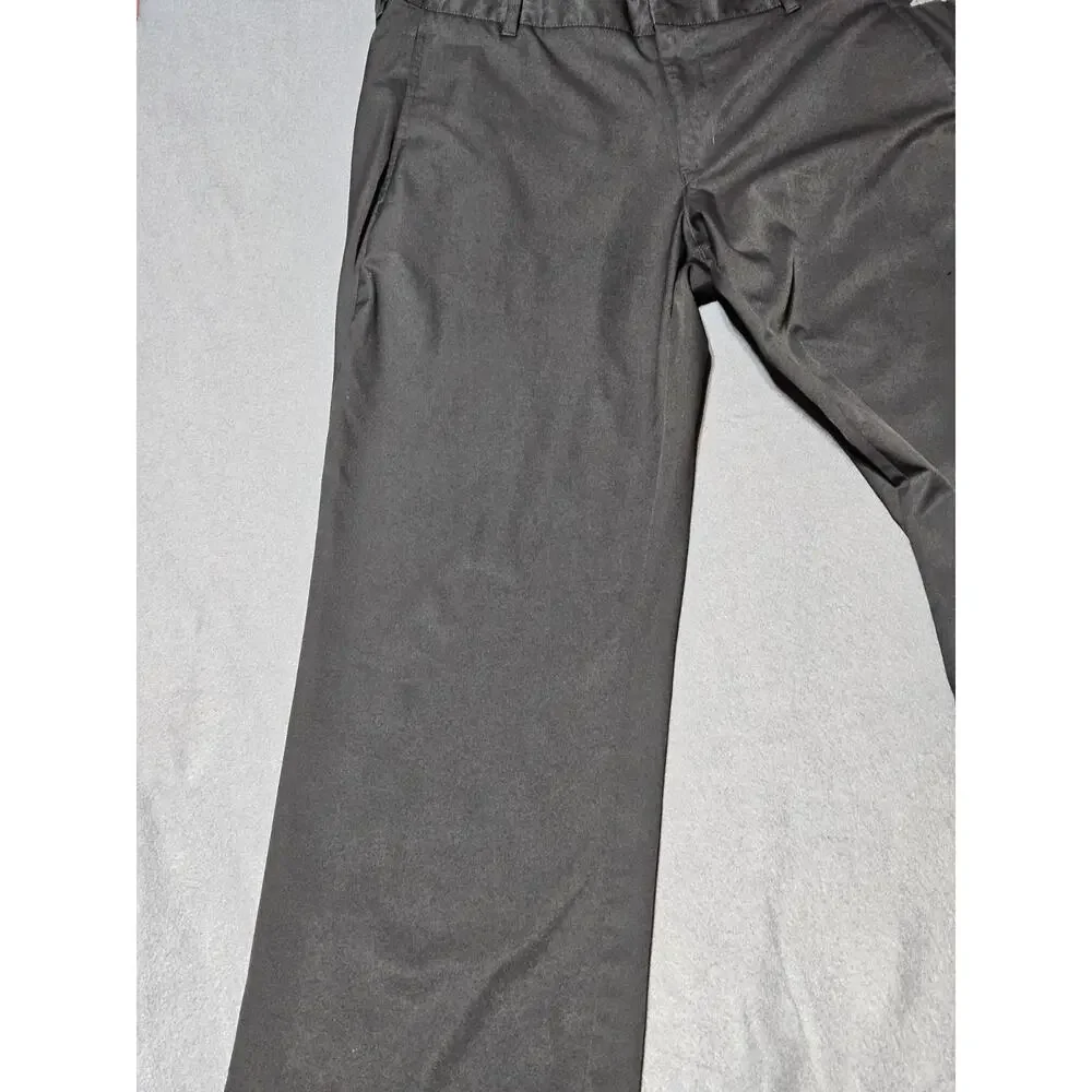 Adidas Golf Pants Men's 38x32 Black Climalite Straight Lightweight
